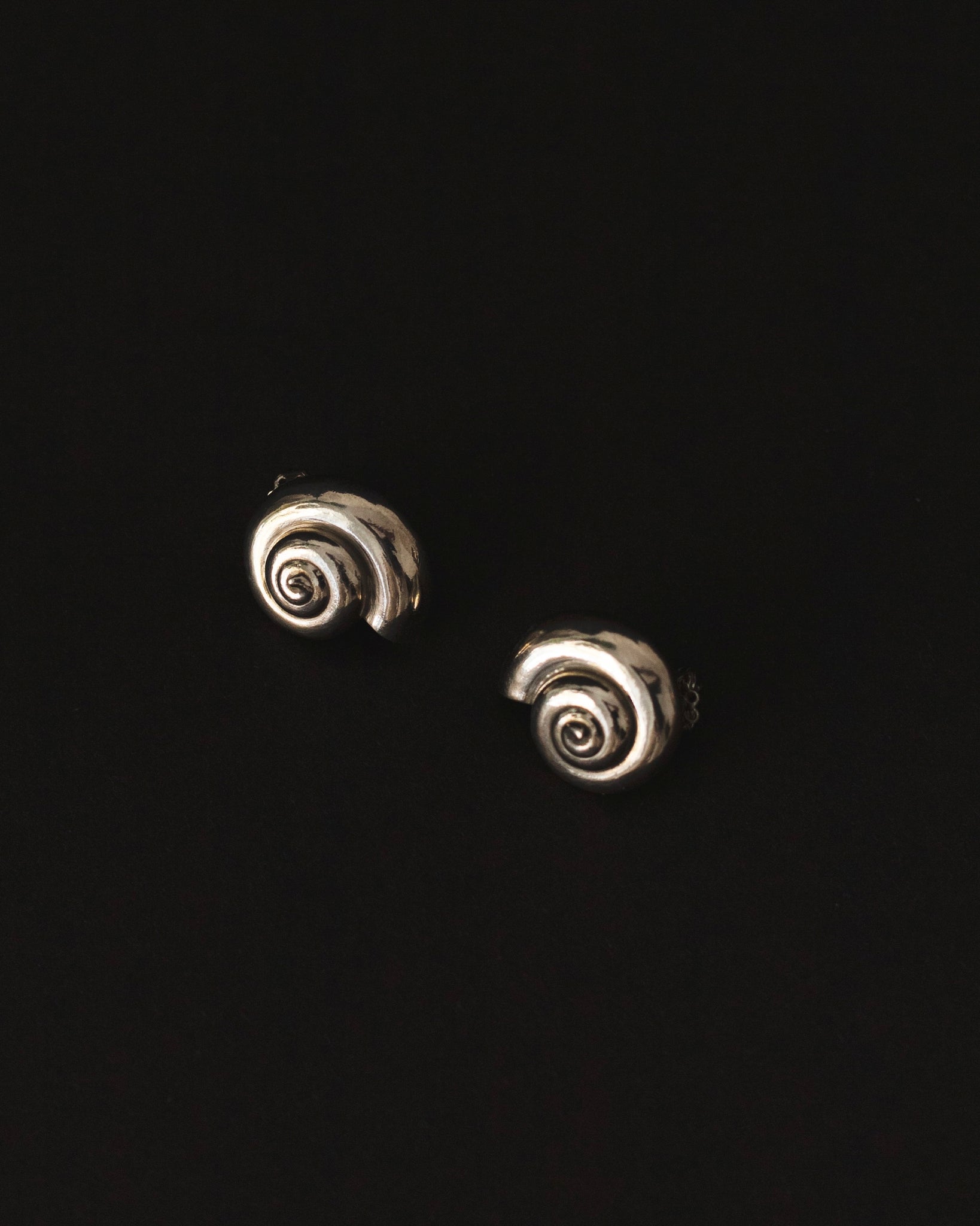 Nautilus Earrings Silver