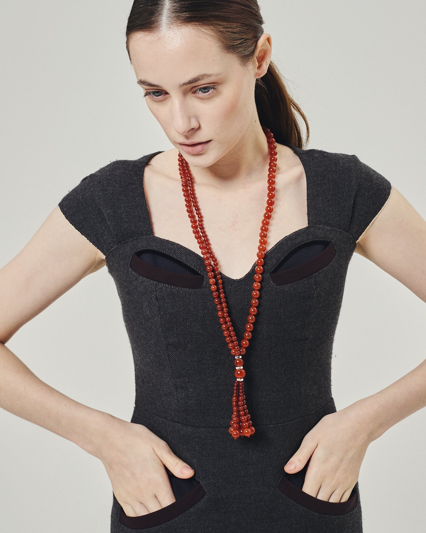 アクセンダ　ルーティナー VENICE OPERA CARNELIAN NECKLACE – Le Sundial S.r.l